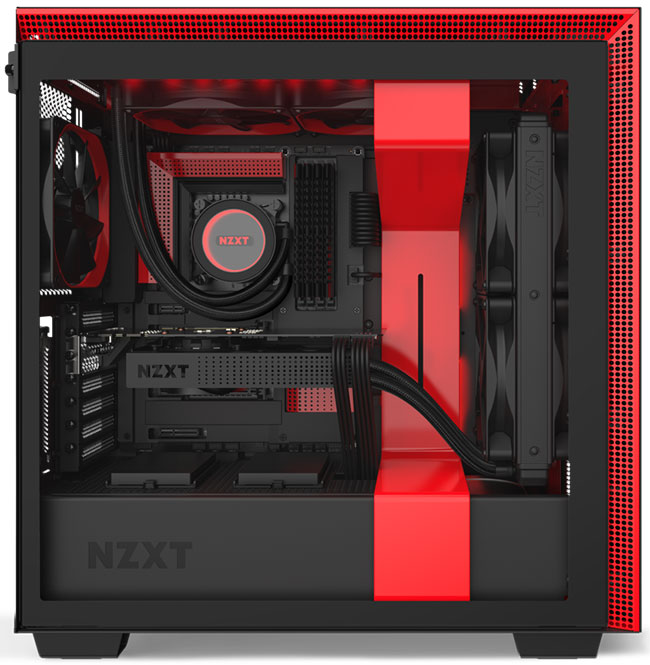 NZXT H710i Black/Red - PC cases - LDLC | Holy Moley